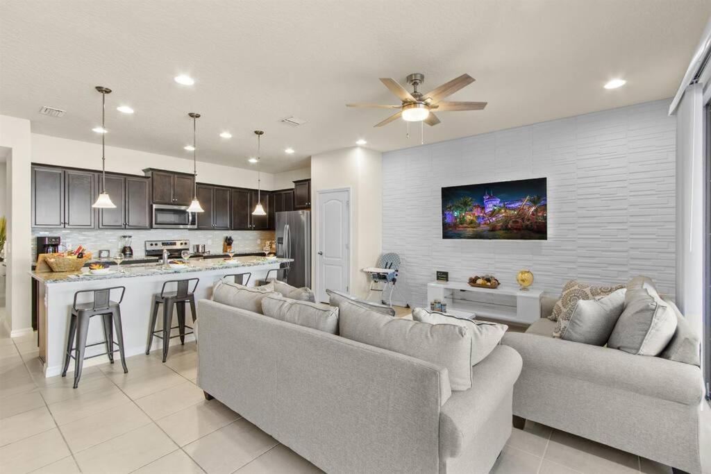 Luxury 5Bd/5Bh Home With Pool/Bbq Disney Universal Kissimmee Exterior photo