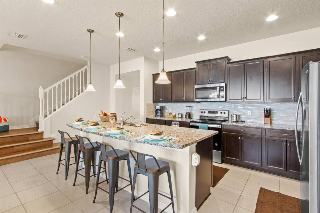 Luxury 5Bd/5Bh Home With Pool/Bbq Disney Universal Kissimmee Exterior photo